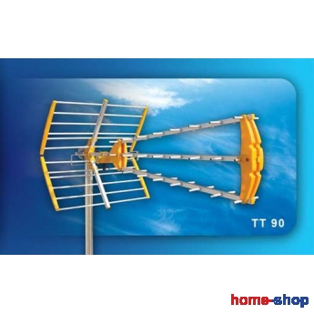 Κεραία τηλεοράσεως UHF Τριπλή μικρή ΤΤ90
