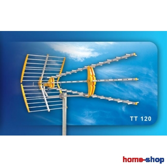 Κεραία τηλεοράσεως UHF Τριπλή μεσαία ΤΤ120