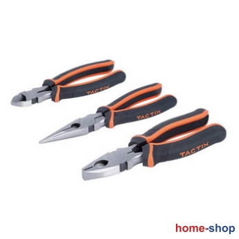 Πένσα - Κόφτης - Μυτοτσίμπιδο CR-NI, σετ 3 τεμ.