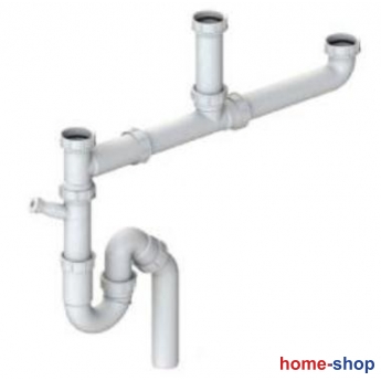 Σιφώνι Νεροχύτη Τριπλό