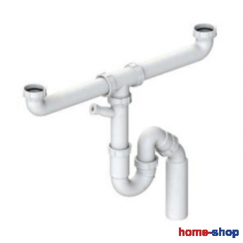 Σιφώνι Νεροχύτη Διπλό