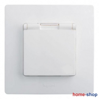 Πρίζα σούκο ασφαλείας με καπάκι Niloe