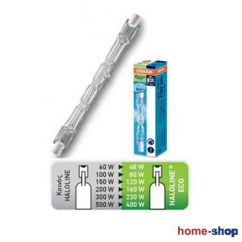 Λαμπτήρας Ιωδίνης R7S 160W 118mm OSRAM