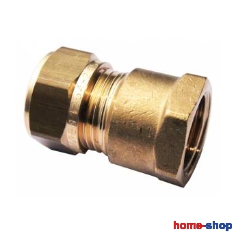 Ρακόρ Μηχανικής Σύσφιξης Θηλυκό Φ15 Χ1/2"