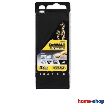 Σετ τρυπάνια Τρυπάνια Κοβαλτίου  6 τεμ. DeWalt DT4956 Extreme