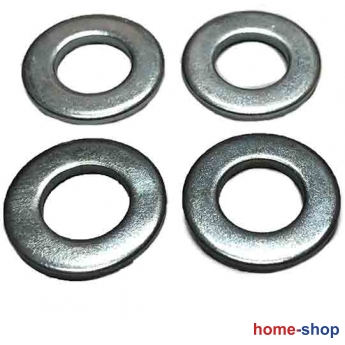 Ροδέλες Λεπτές Γαλβανιζέ M4 DIN125A