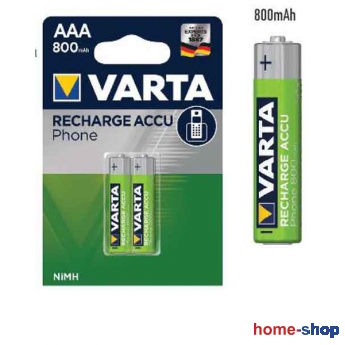 Επαναφορτιζόμενες Μπαταρίες  ΑΑΑ VARTA 800mAh
