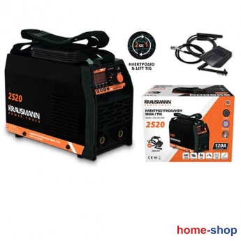 Ηλεκτροσυγκόλληση Inverter 120A Krausmann