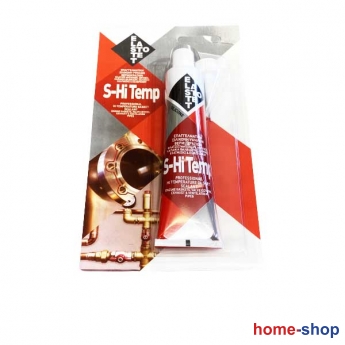 Φλατζόκολλα Υψηλής Θερμοκρασίας Μαύρη 80ml