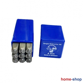 Αριθμοί Χτυπητοί Γερμανίας 4mm LUCKHAUS 9433