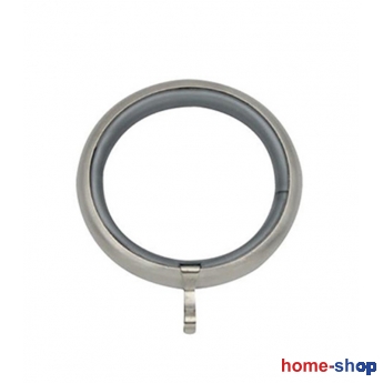 Κρίκος Φ60 Μεταλλικός Στρογγυλό Νίκελ/Ματ