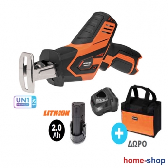 Σπαθόσεγα Mini Επαναφορτιζόμενη με 1 μπαταρία 12V KRAUSMANN  U63012-12S