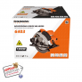 Δισκοπρίονο Χειρός Ξύλου Krausmann με λειζερ 1400W 6403