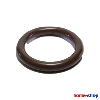 Κρίκος πλαστικός Καφέ Φ33mm