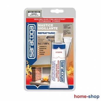 Πυράντοχος Σφραγιστικός στόκος Λευκός  1200°C SARATOGA 50ml