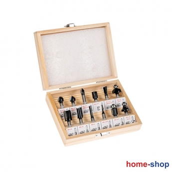 Krausmann Κοπτικά Ρούτερ Τρίμερ σετ 12τμ 6mm AC13500