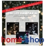 Χριστουγεννιάτικα Λαμπάκια 200 LED Θερμό Λευκό με Controller