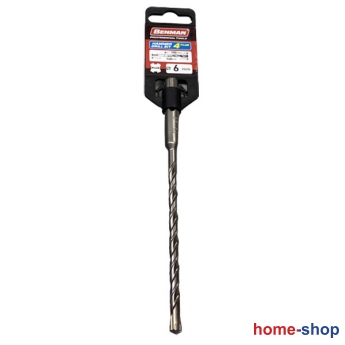 Τρυπάνι SDS Plus 4-κοπο 6Χ160mm Benman 71755