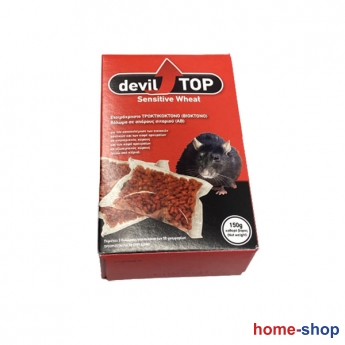 Ποντικοφάρμακο σε Γαριδάκι Dominate Plus  Devil Top Sensitive 150gr