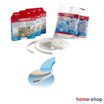 Αφρώδες  Αεροστόπ Λευκό  GEKO 8mX15mm