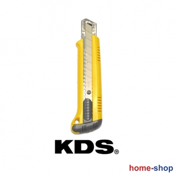 KDS Κοπίδι Φαλτσέτα L-18 με Πλαστικό Σώμα 18mm