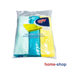 Multy Πανάκια Καθαρισμού με Μικροινες Microfiber 33x35εκ. 3τεμ