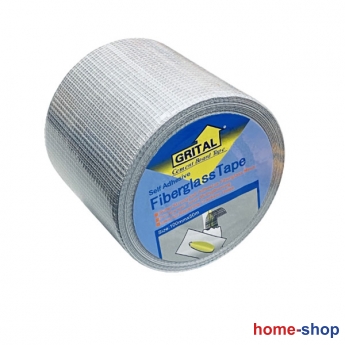 Γάζα Τσιμεντοσανίδας για ρωγμές Αυτοκόλλητη Fiberglass 100mmΧ50M