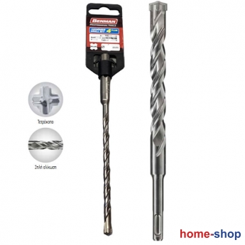 Τρυπάνι SDS Plus 4-κοπο 5Χ160mm Benman 71751