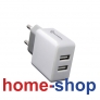 Electraline 70062 Φορτιστής USB 2 θυρών, 5V/6A, Max Output 3.4A
