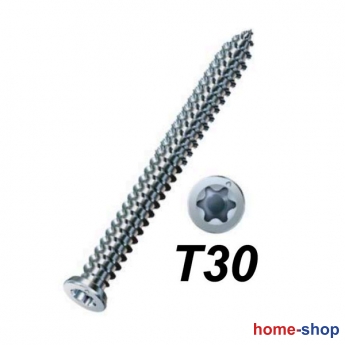 Τσιμεντόβιδες γαλβανιζέ 7,5mm Τ30