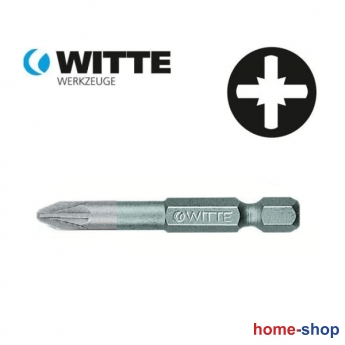 Μύτη σταυρού pozidrive WITTE Γερμανίας PZ2 X 50mm