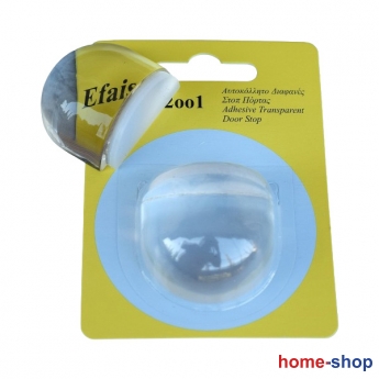 Αυτοκόλλητο Στοπ Πόρτας Διάφανο Φ38  EFAISTOS Μεθακρυλικό (8282-OT)
