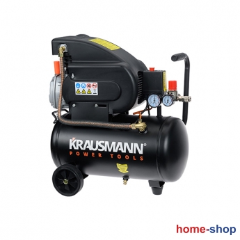Krausmann Αεροσυμπιεστής Μονομπλόκ Με Λάδι 24L (6700)