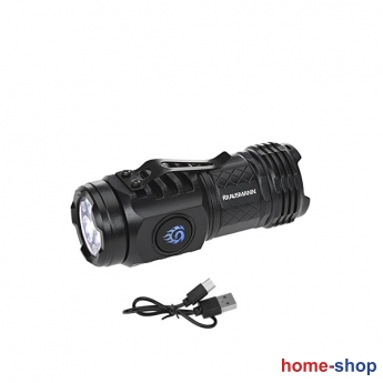 Φακός LED Επαναφορτιζόμενος KRAUSMANN 500mAh