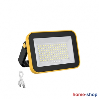 Fos me Προβολέας Επαναφορτιζόμενος LED 40W Ψυχρό Λευκό 6000K