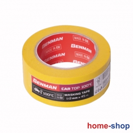 BENMAN Χαρτοταινία Κίτρινη Μασκαρίσματος CAR TOP 100⁰C 45m