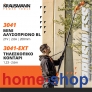 Krausmann 3041 Αλυσοπρίονο επαναφορτιζόμενο mini 20cm BL 21V με 2 μπαταρίες 2.0Α