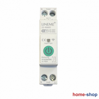 ΡΕΛΕ ΠΙΝΑΚΟΣ WIFI ΜΕ ΧΡΟΝΟΔΙΑΚΟΠΤΗ 40A 230VAC LINEME