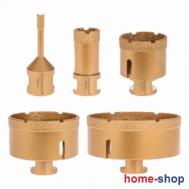 KRAUSMANN Ποτηροτρύπανα ξηρής και υγρής κοπής με σπείρωμα Μ14 γωνιακών τροχών