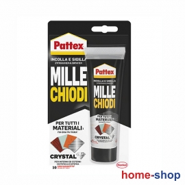 Crystal Mille Chiodi PATTEX Σφραγιστικό-συγκολλητικό υπέρ διάφανο  90γρ
