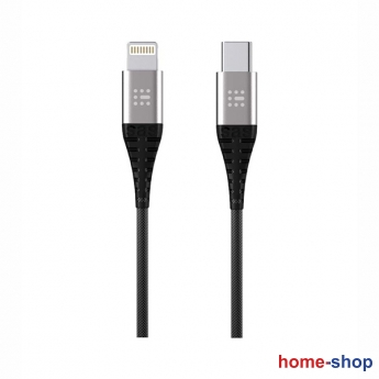 Καλώδιο Fast Charge Φόρτισης TYPE C - LIGHTING Μαύρο 1,2m