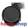 Ρόδα επίπλου G024/40mm Μαύρη