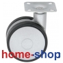 Ρόδα επίπλου G016/62mm Νίκελ Ματ