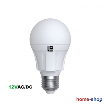 LED ΑΧΛΑΔΙ ΜΑΤ Ε27 12W 12V AC/DC ΛΕΥΚΟ