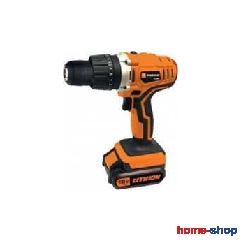 Δραπανοκατσάβιδο 2 Ταχυτήτων με εξαρτήματα 18V 1,5A Krausmann 7250